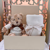 EID MUBARAK LUXURY TEDDY & ORGANIC BLANKET GIFT SET