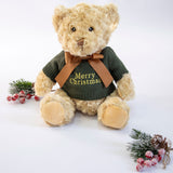 CHRISTMAS EDITION TEDDY AND BLANKET GIFT SET