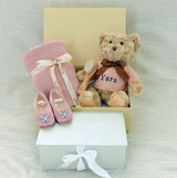 THE BABY GIFTING COMPANY X ARUNA SETH PINK GIFT SET