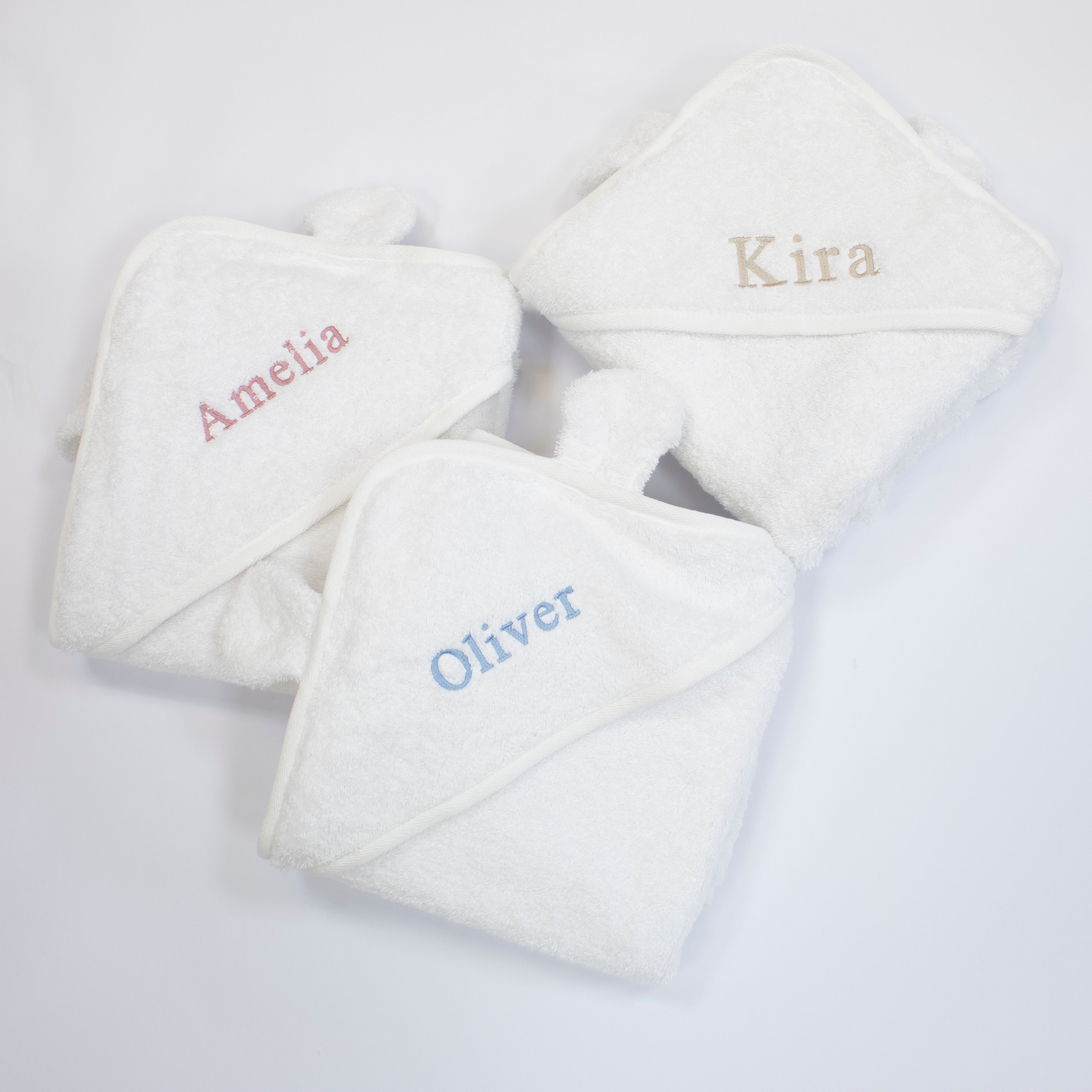 LUXURY ORGANIC COTTON HOODED BABY TOWEL – The Baby Gifting Company