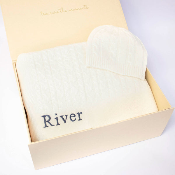 CLASSIC CASHMERE BABY GIFT SET - IVORY