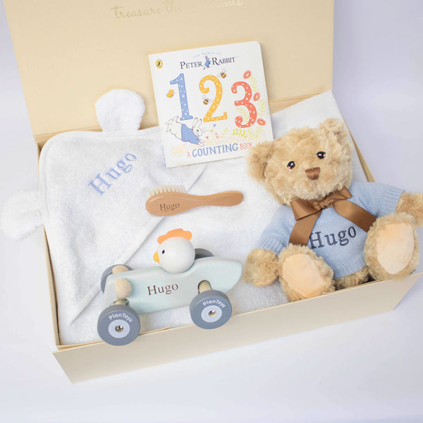 The Baby Gifting Company luxury new baby gift set